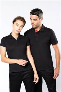 POLO DONNA CON PARTICOLARI A CONTRASTO